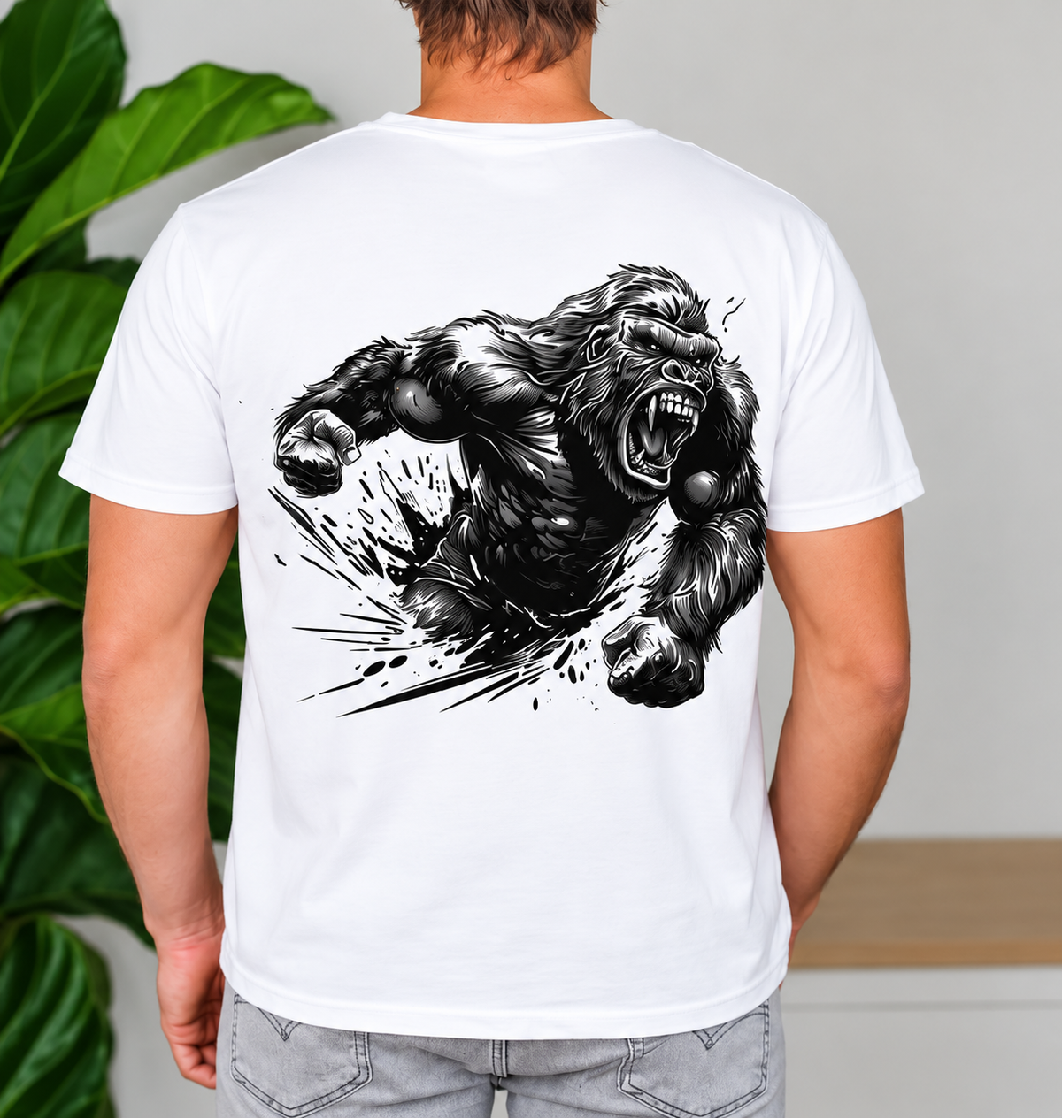 Primal Force – Gorilla Graphic T-Shirt
